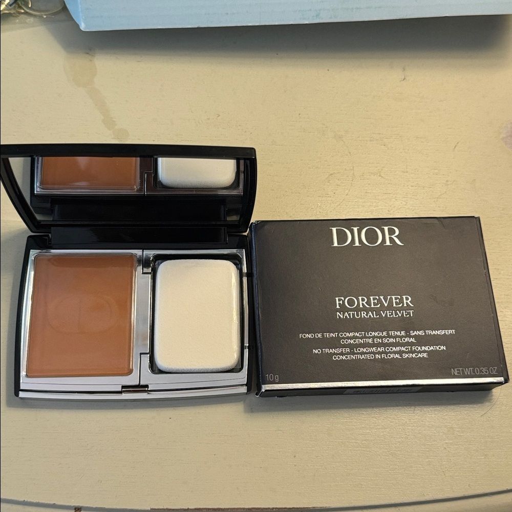 Dior Forever Natural Velvet Compact Foundation 5N Transfer proof 24 hour wear
